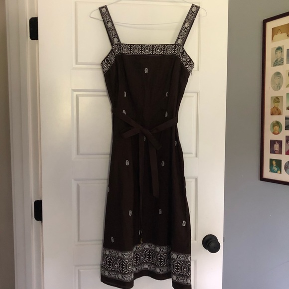 Brown Ann Taylor loft dress - Picture 1 of 3